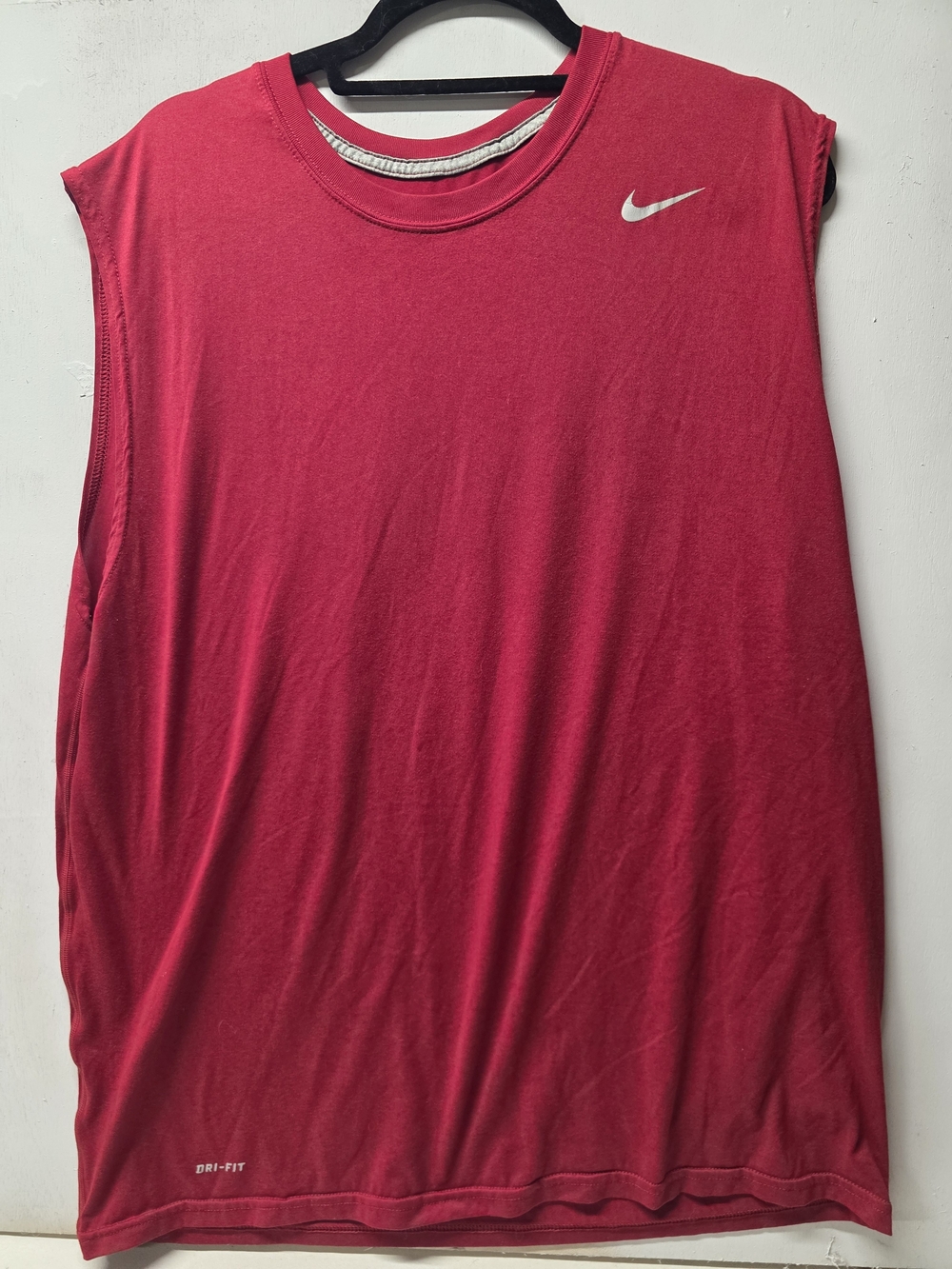 Nike Men’s Red Sleeveless Dri-FIT Tank Top Size XXL